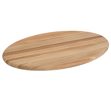1288-Ovalni tanjir drveni veliki BR