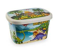 822-12-Box deco A Dino box 25L